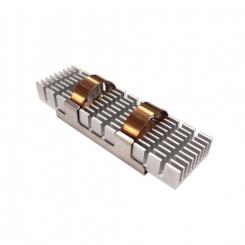 QNAP HS-M2SSD-02 sistema de refrigeración para ordenador Unidad de estado sólido Disipador térmico/Radiador Verde