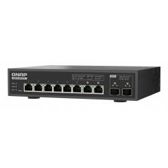 QNAP QSW-L3208-2C6T switch Gestionado L2 10G Ethernet (100/1000/10000) Escritorio Negro