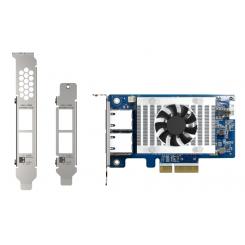 QNAP QXG-10G2T-X710 adaptador y tarjeta de red Interno Ethernet 1000 Mbit/s
