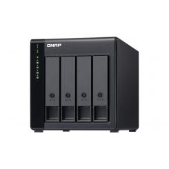 QNAP TL-D400S caja para disco duro externo Carcasa de disco duro/SSD Negro, Gris 2.5/3.5