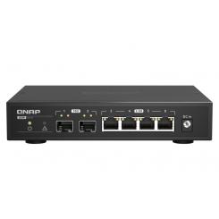 QNAP QSW-2104-2S switch No administrado 2.5G Ethernet Negro
