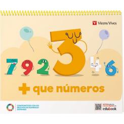+ Que Numeros Cuaderno 3, Ed. VICENS VIVES