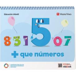 + Que Numeros Cuaderno 5, Ed. VICENS VIVES