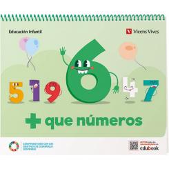 + Que Numeros Cuaderno 6, Ed. VICENS VIVES