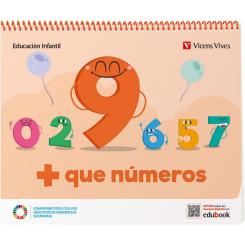 + Que Numeros Cuaderno 9, Ed. VICENS VIVES