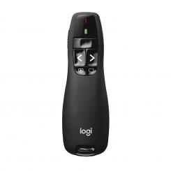 LOGITECH R400 apuntador inalámbricos RF Negro