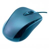 Raton con Cable Plus Optico Negro-gris 3 Botones