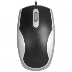 Raton con Cable Plus Optico Negro-gris