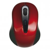 Raton Inalambrico Plus Optico Rojo-gris