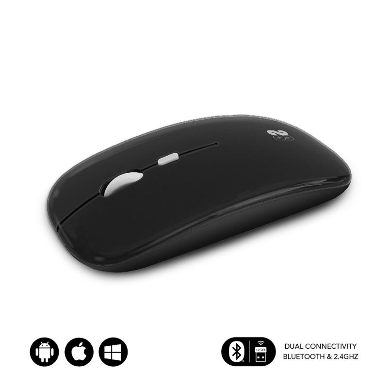 raton-optico-inalambrico-24g-y-bluetooth-dual-flat-mouse-recargable-negro