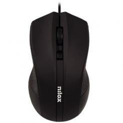 Nilox RATON ÓPTICO USB 1600 DPI -NEGRO