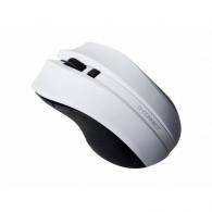 Raton Q-CONNECT optico inalambrico 1000 dpi receptor usb 2,4 ghz blanco