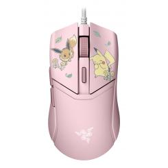 Razer Cobra  Pikachu & Eevee Edition ratón Juego Mano derecha USB tipo A Óptico 8500 DPI
