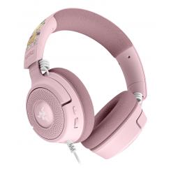 Razer Kraken V4 X  Pikachu & Eevee Edition Auriculares Alámbrico Diadema Juego USB Type-C / USB Type-A Rosa