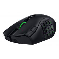 Razer Naga V3 Pro ratón Juego Mano derecha RF Wireless + Bluetooth + USB Type-C Óptico 50000 DPI