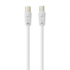 BELKIN RCA M/F 2m cable coaxial Blanco