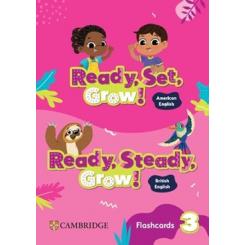 READY, SET, GROW! LEVEL 3 FLASHCARDS AMERICAN ENGLISH CAMBRIDGE