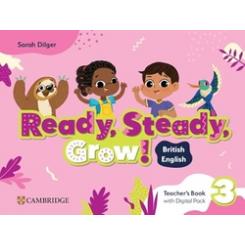 READY, STEADY, GROW! LEVEL 3 TEACHERS BOOK WITH DIGITAL PACK BRITISH ENGLISH CAMBRIDGE