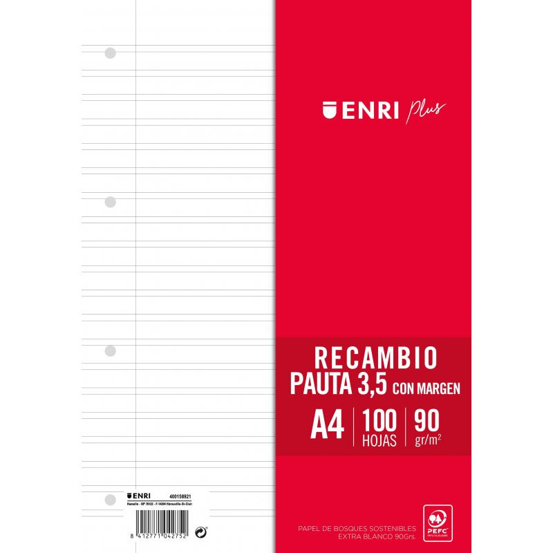Recambio Enri 90Gr Pauta 3,5/M