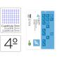 recambio-liderpapel-cuarto-apaisado-100-h-2tca-06-cuadro-3-mm-2-taladros-con-margen