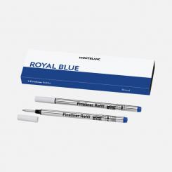 Recambio  Montblanc Fineliner B Royal Blue pack 2 un.