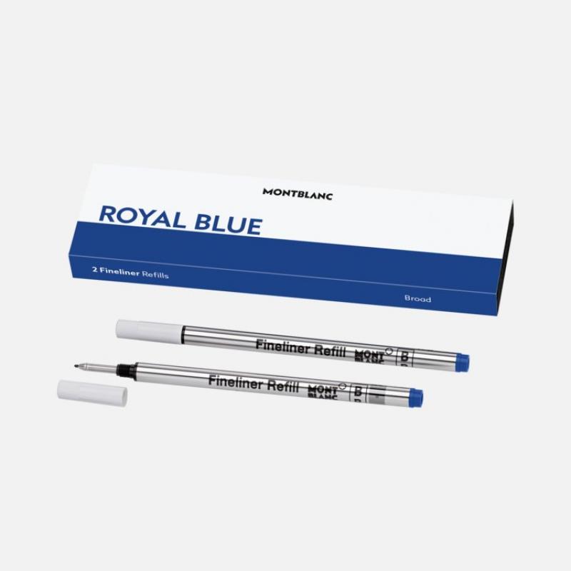 Recambio Montblanc Fineliner B Royal Blue pack 2 un.