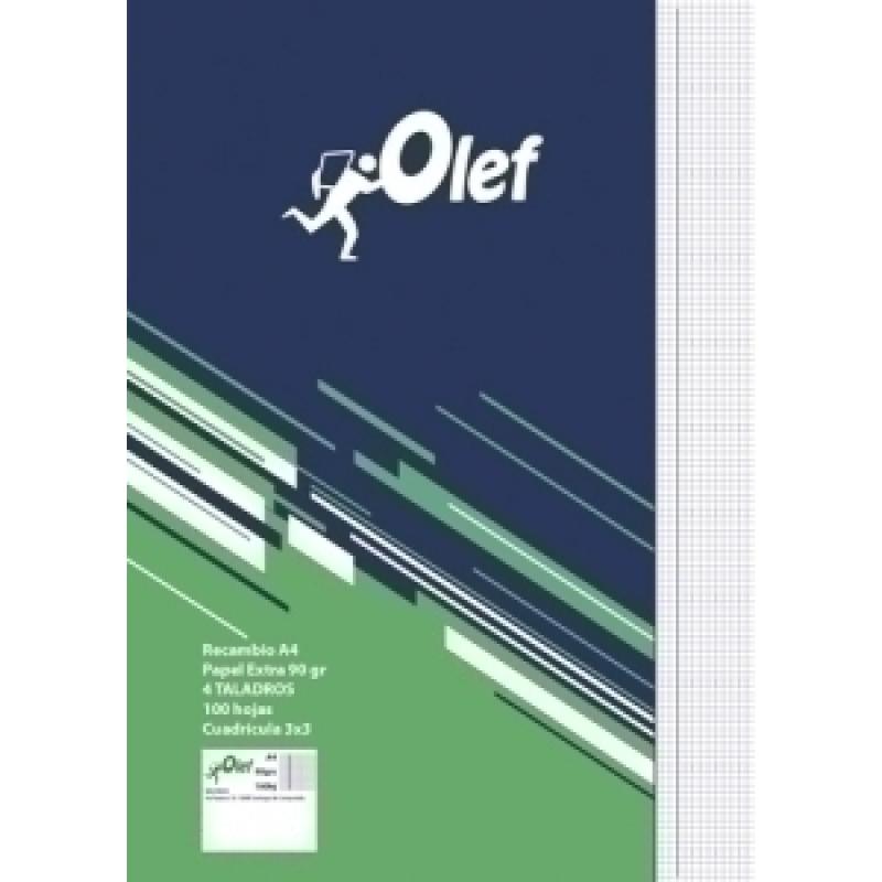 recambio-olef-a4-100h-90gr-4-taladros-cuadric3x3