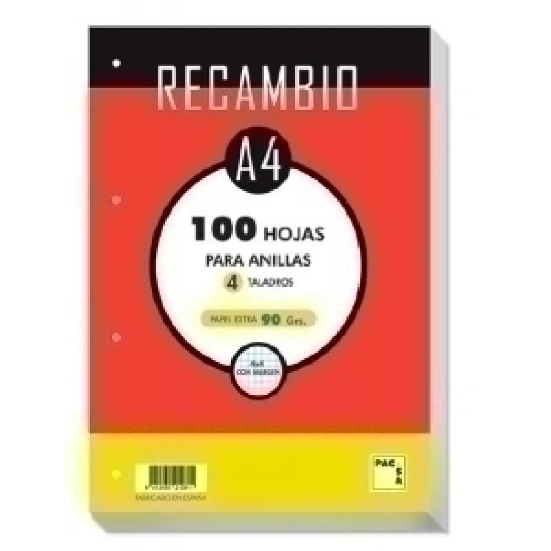 recambio-pacsa-a4-100h-90g-4-tal-cd4
