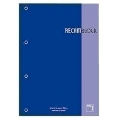 Recambio PACSA A4 80H 4 Tal. Cd.5 Azul
