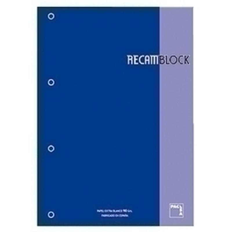 recambio-pacsa-a4-80h-4-tal-cd5-azul
