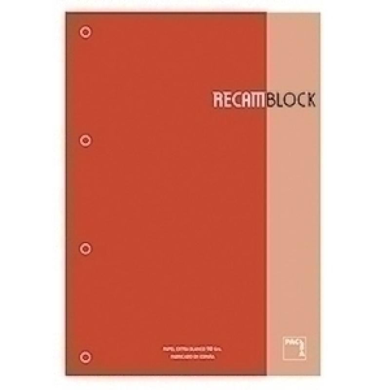 recambio-pacsa-a4-80h-4-tal-cd5-rojo