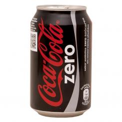 Refresco Cocacola Zero Bote 330Cc