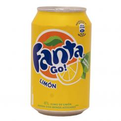 Refresco Fanta Limon Bote 330Cc