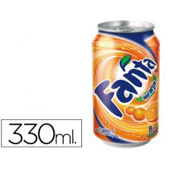 Refresco Fanta Naranja Lata 330 ml