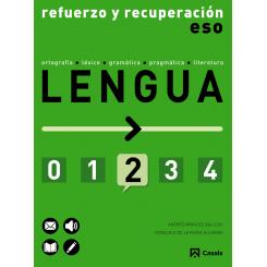 Refuerzo Recuperación Lengua 2 ESO, Ed. CASALS,EDITORIAL S.A.