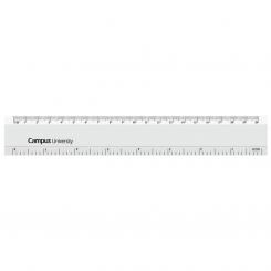 Regla Campus Metalica 20 Cm