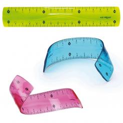 Regla Campus Plastico 15 Cm Flexible