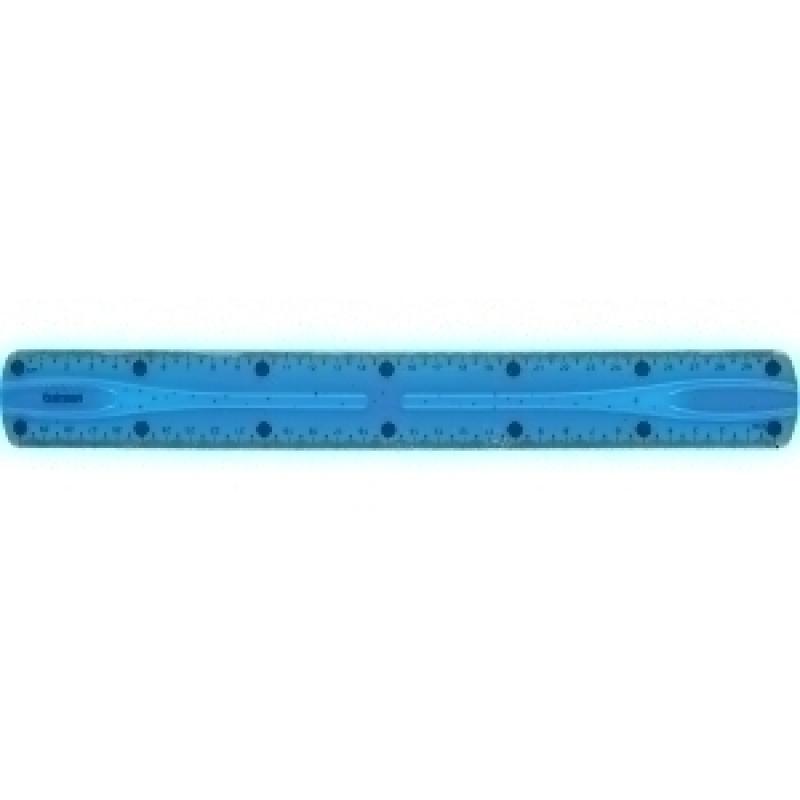 regla-centrum-flexible-30-cm-azul