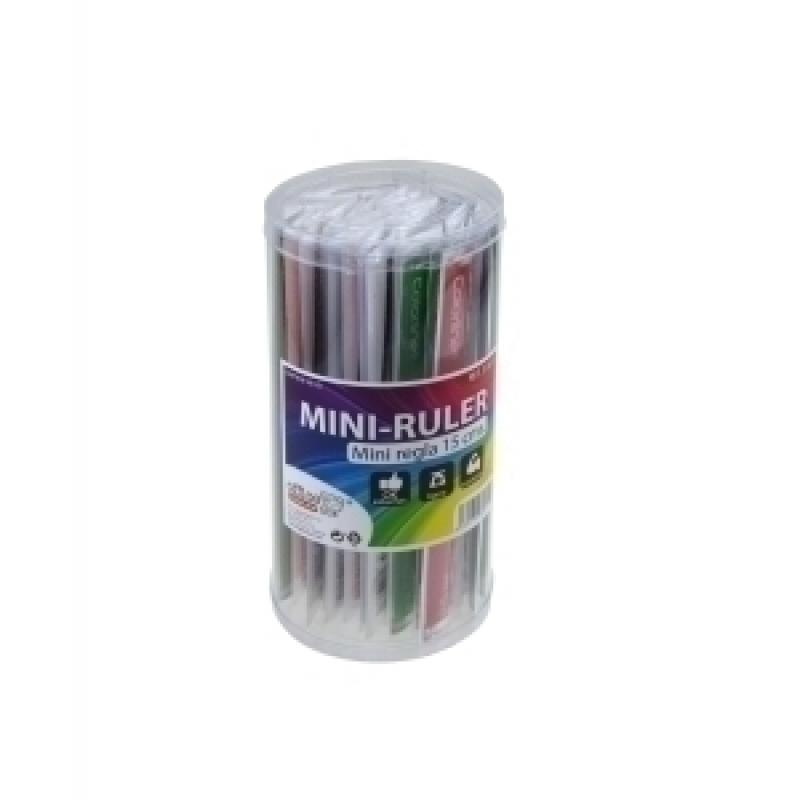 regla-colorline-mini-ruler-15-cm-surtido-bote-de-40