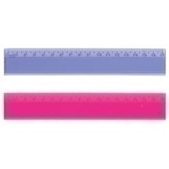 Regla Cristal Safta 17 Centimetros Surtida