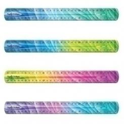 Regla MAPED Twist&Flex 30Cm Decorada