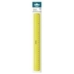 Regla Milan Flex Resinstant 30 Cms Amarillo