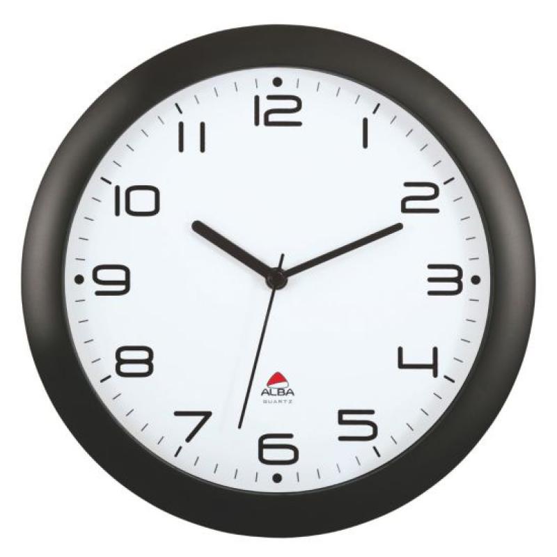 Reloj de pared silencioso ARCHIVO 2000 Ø 30 cm analógico NEGRA