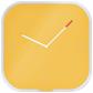 reloj-pared-cristal-leitz-cosy-amarillo