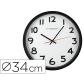 reloj-q-connect-de-pared-plastico-oficina-redondo-34-cm-marco-negro