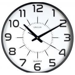 Reloj UNILUX Maxi Pop Negro + Pila Incl