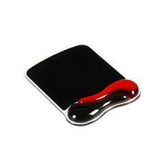 KENSINGTON Reposamuñecas gel Duo ratón rojo/gris