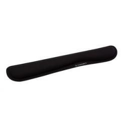 Reposamuñecas Q-CONNECT memory foam para teclado color negro 460x85x25 mm