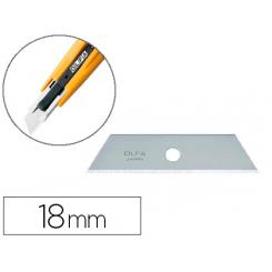 Repuesto cuchilla cuter Olfa ancho 18 mm para cuter sk-4 blister de 5