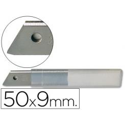 Repuesto cuter Q-CONNECT estrecho para modelos kf10631/kf00234/kf10940/kf10938/kf10934 cuchilla 9 mm blister 10 und